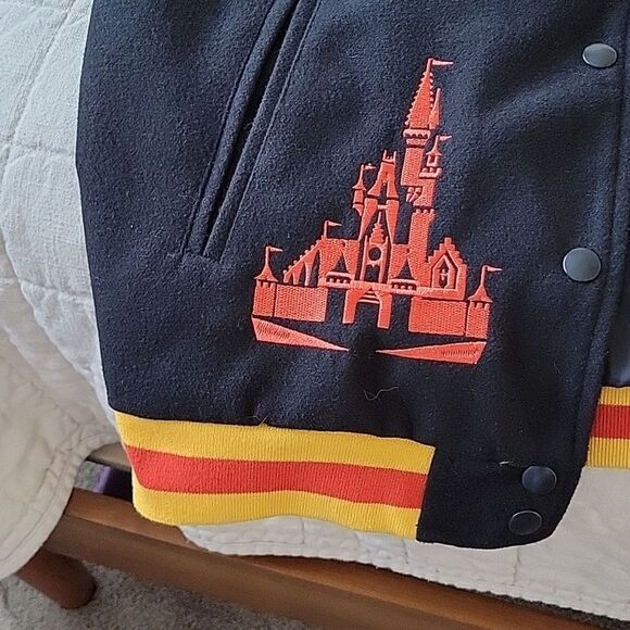 Mickey Mouse and Friends Magic Kingdom Varsity Jacket for Adults - Picture 7 of 10
